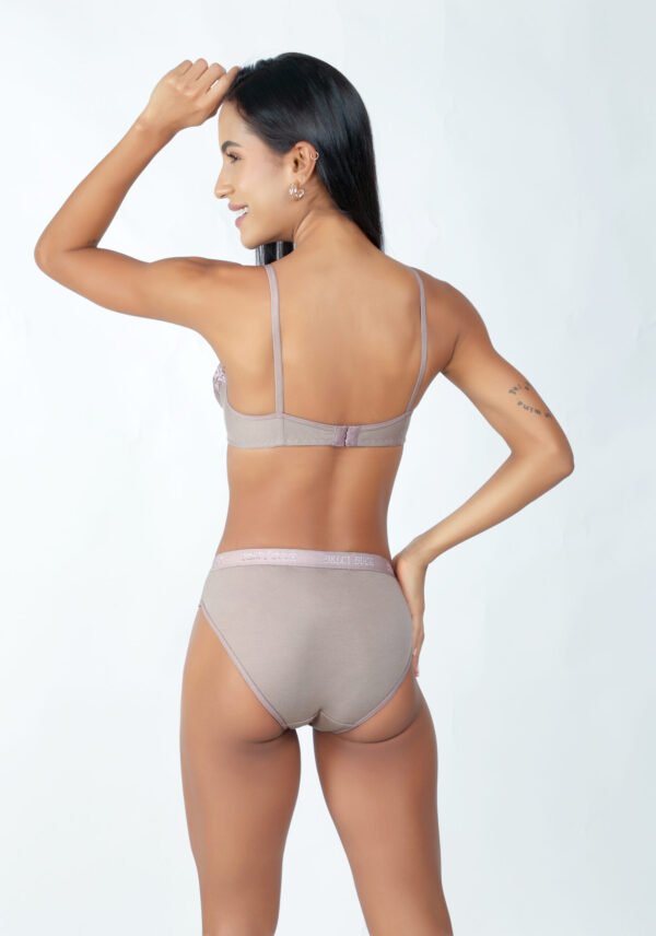 DELCY DUCK GREY TEXTURE LINGERIE - Image 2